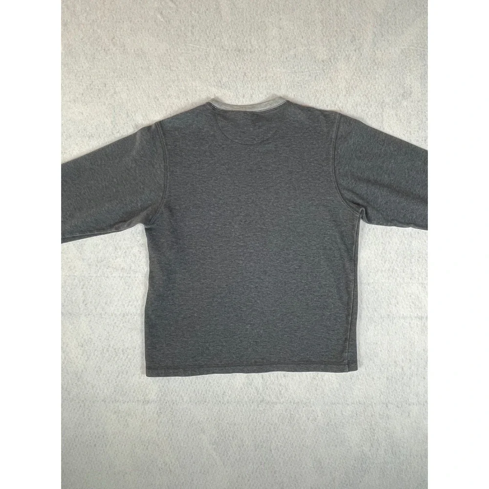 REI Men's Gray Long Sleeve Crew‎ Neck Sweatshirt Size S Cotton Polyester Blend
